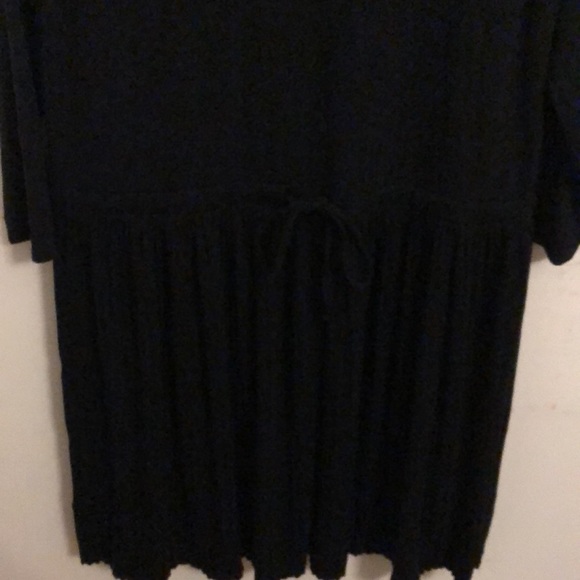 J-Jill Jersey-Knit Pleated Drawstring Waist Dress - Picture 4 of 8
